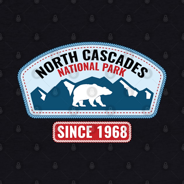 North Cascades National Park Gift or Souvenir T Shirt by HopeandHobby